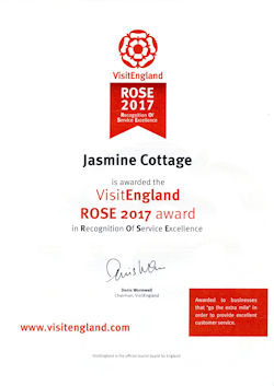 Jasmine Cottage ROSE Award 2017